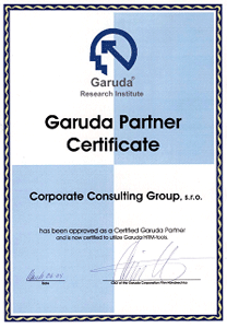 certifikát garuda